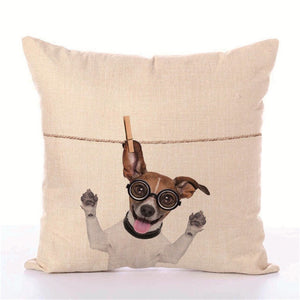 Cushion Cover Printed Dog Cushion Cover Decorative Pillows Car Covers Code Grabber Cushion Covers Cushions Home Decor Pillowcase