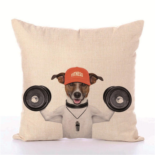 Cushion Cover Printed Dog Cushion Cover Decorative Pillows Car Covers Code Grabber Cushion Covers Cushions Home Decor Pillowcase