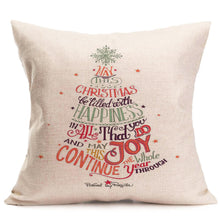 Christmas Decoration Festival Pillow Case Cushion Cover