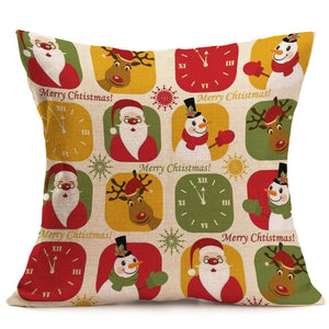 Christmas Decoration Festival Pillow Case Cushion Cover