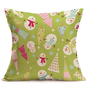 Christmas Decoration Festival Pillow Case Cushion Cover