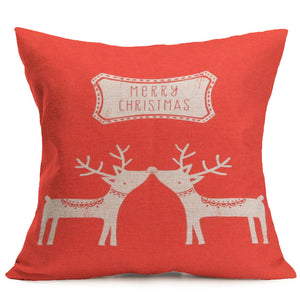 Christmas Decoration Festival Pillow Case Cushion Cover