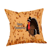 Happy Thanksgiving Pillow Cases Linen Sofa Cushion Cover Home Decor