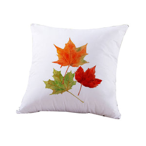 Happy Thanksgiving Pillow Cases  Linen Sofa Cushion Cover Home Decor