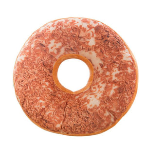 New style Doughnut Shaped Ring Plush Soft Novelty Style Cushion Pillow