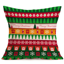 Christmas Cartoon Decoration Festival Pillow Case Cushion Cover