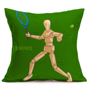 Sports Sofa Bed Home Decoration Festival Pillow Case Cushion Cover