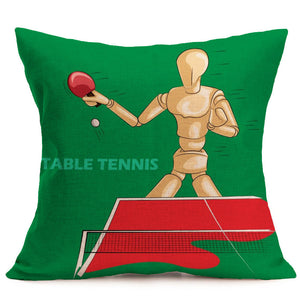 Sports Sofa Bed Home Decoration Festival Pillow Case Cushion Cover