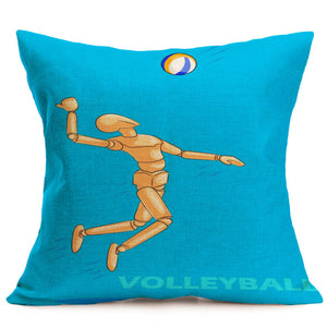 Sports Sofa Bed Home Decoration Festival Pillow Case Cushion Cover