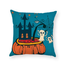 Happy Halloween Pillow Cases  Linen Sofa Cushion Cover Home Decor