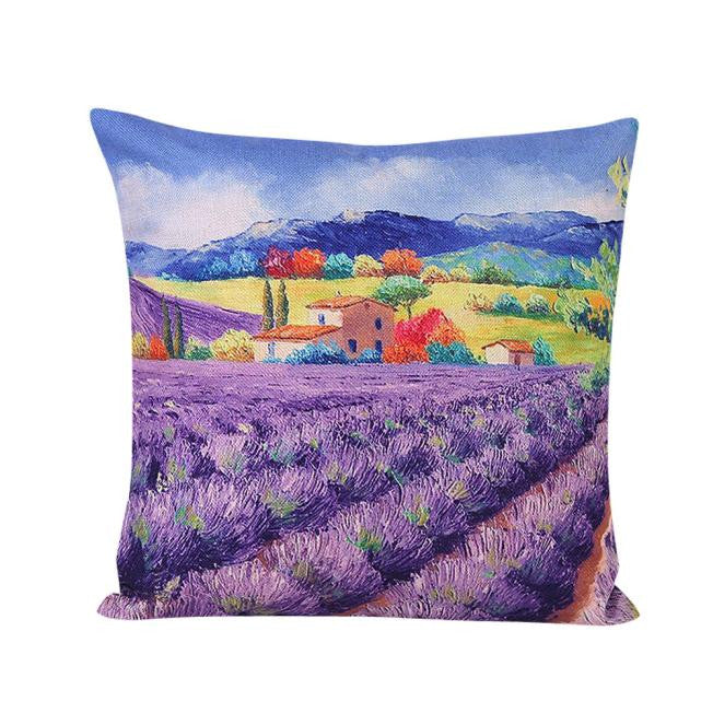 Lavender  Sofa Bed Home Decor Pillow Case Cushion Cover