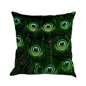 Feather Sofa Bed Home Decoration Pillow Case Cushion Cover