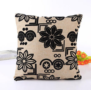 Home Decor Pillow Case Cotton Linen Cushion Cover