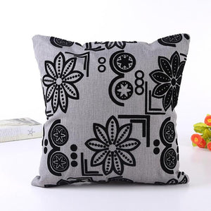 Home Decor Pillow Case Cotton Linen Cushion Cover