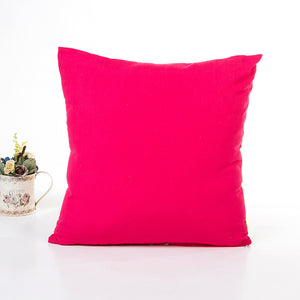 Polyester Pillow Sofa Waist Throw Cushion Cover Home Decor Cushion Cover Case