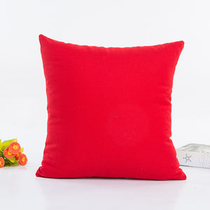 Cotton Pillow Sofa Waist Throw Cushion Cover Home Decor Cushion Cover Case