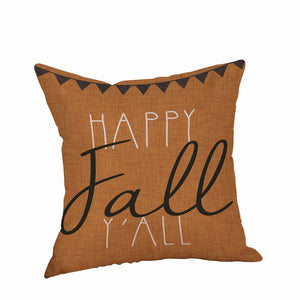 Happy Halloween Pillow Cases  Linen Sofa Cushion Cover Home Decor