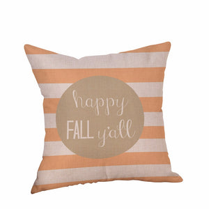 Happy Halloween Pillow Cases  Linen Sofa Cushion Cover Home Decor