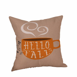 Happy Halloween Pillow Cases  Linen Sofa Cushion Cover Home Decor