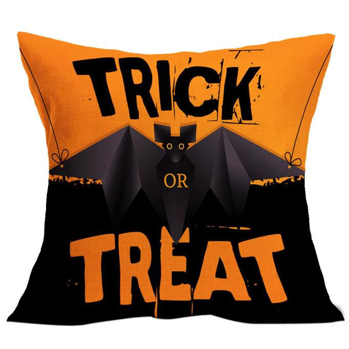 Halloween Pillow Case Sofa Waist Throw Cushion Cover Home Decor