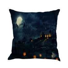 Happy Halloween Pillow Cases Linen Sofa Cushion Cover Home Decor