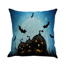 Happy Halloween Pillow Cases Linen Sofa Cushion Cover Home Decor