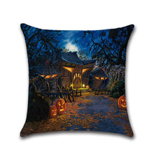 Halloween Series Square Pillow Cover Cushion Case  Pillowcase Zipper Closure