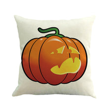 Happy Halloween Pillow Cases Linen Sofa Cushion Cover Home Decor