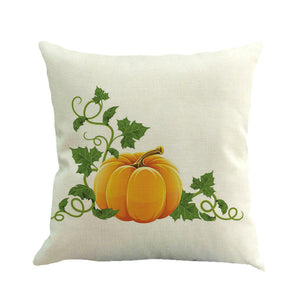 Happy Halloween Pillow Cases Linen Sofa Cushion Cover Home Decor