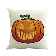 Happy Halloween Pillow Cases Linen Sofa Cushion Cover Home Decor