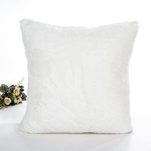 Plush Pillow Sofa Waist Throw Cushion Cover Home Decor Cushion Cover Case